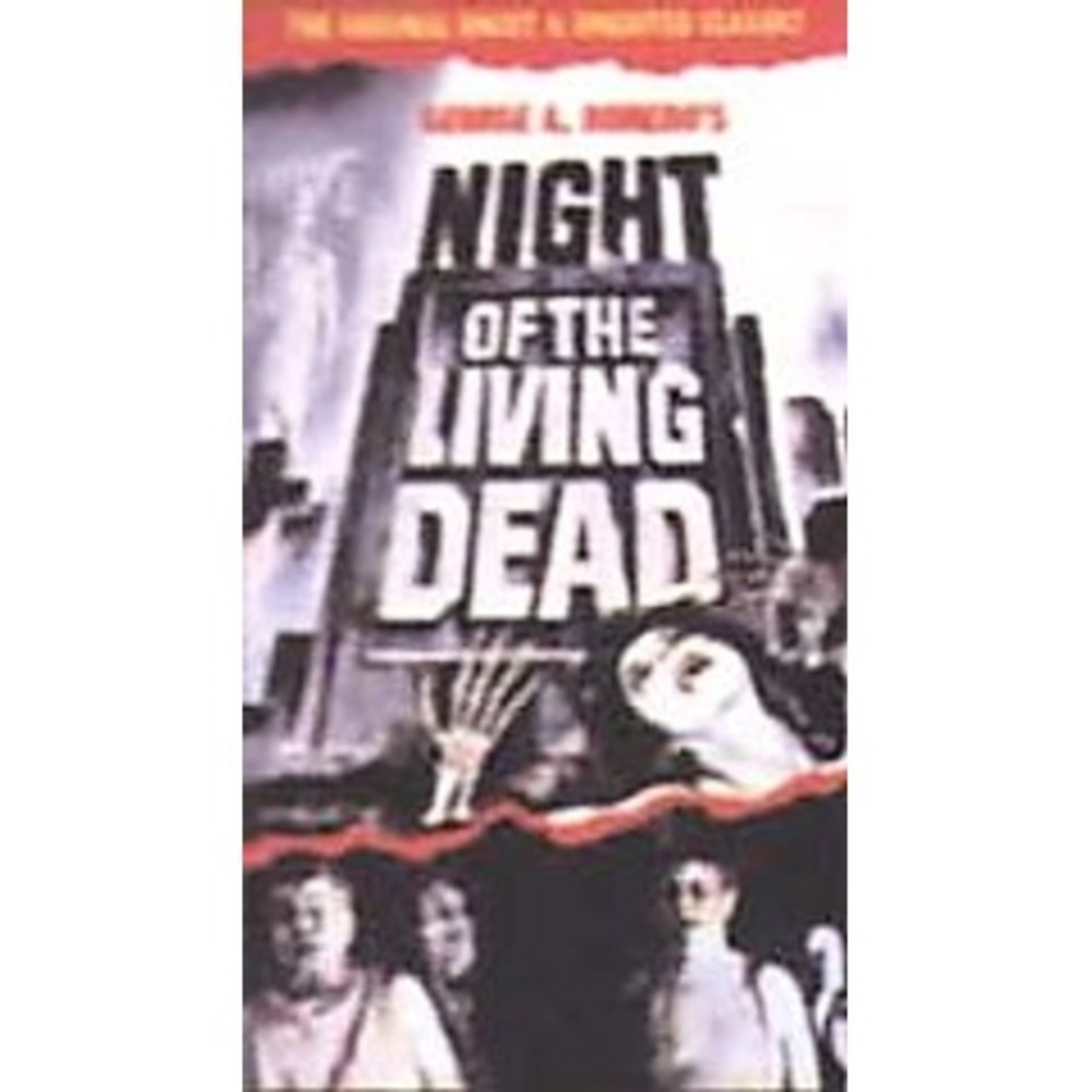 George A. Romero's NIGHT OF THE LIVING DEAD Uncut Unedited VHS SEALED(1990)